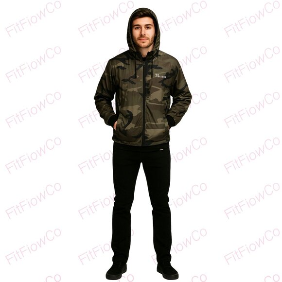 Primitive Camo Hooded Zip Jacket – Men’s Size L – EUC - Picture 1 of 4